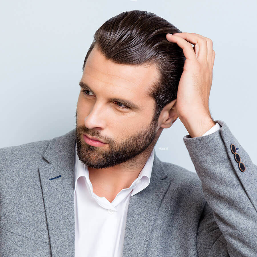 hydrafacial male model